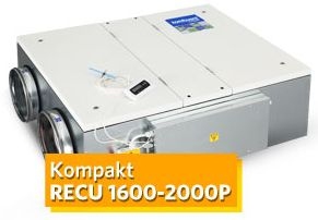 Ventia - Centrala wentylacyjna Kompakt RECU 1600-2000 Komfovent