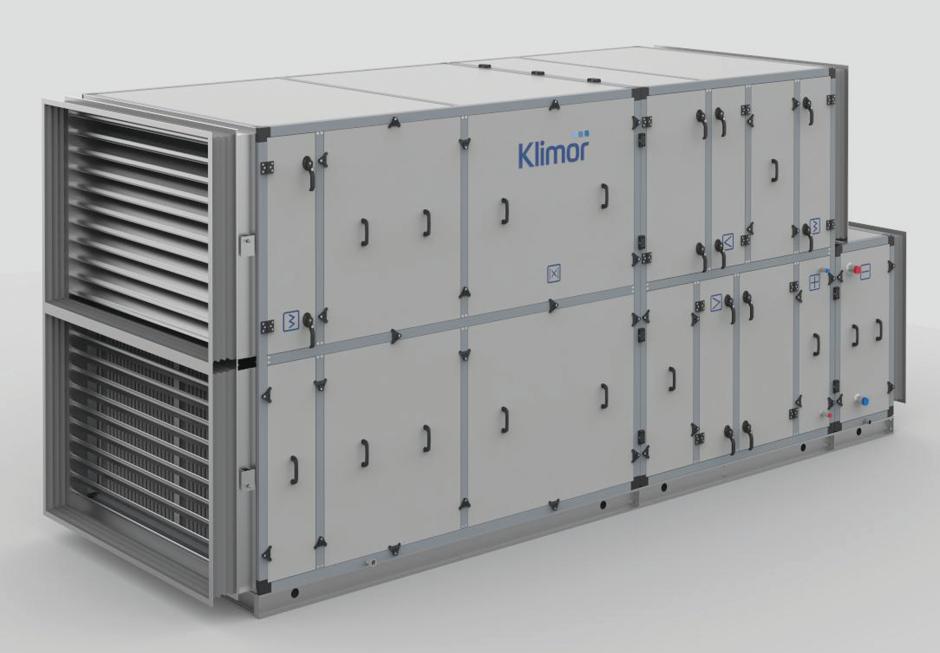 Klimor - Centrala klimatyzacyjna i wentylacyjna w wykonaniu standardowym evo-s klimor